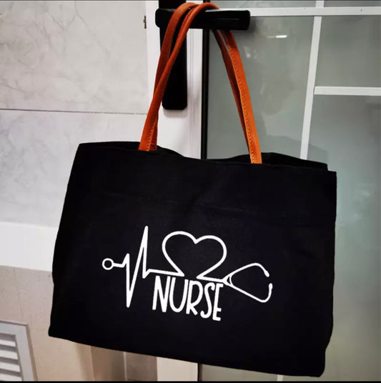 Nurse Canvas Tote