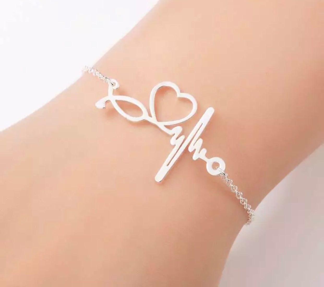 Medical Heartbeat Bracelet