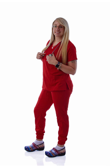 Red Jogger Set - Health ProFashion Boutique